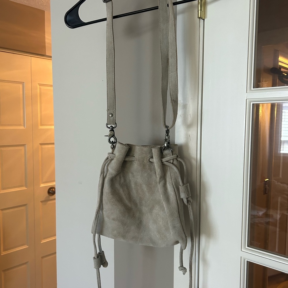 Free People Suede Crossbody Bag